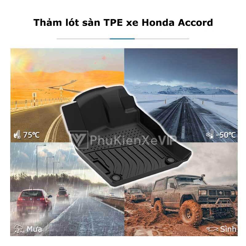 Công dụng của thảm lót sàn ô tô Honda Accord 2013-2024