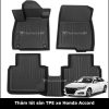 Thảm lót sàn TPE xe ô tô Honda Accord đúc 3D sang trọng