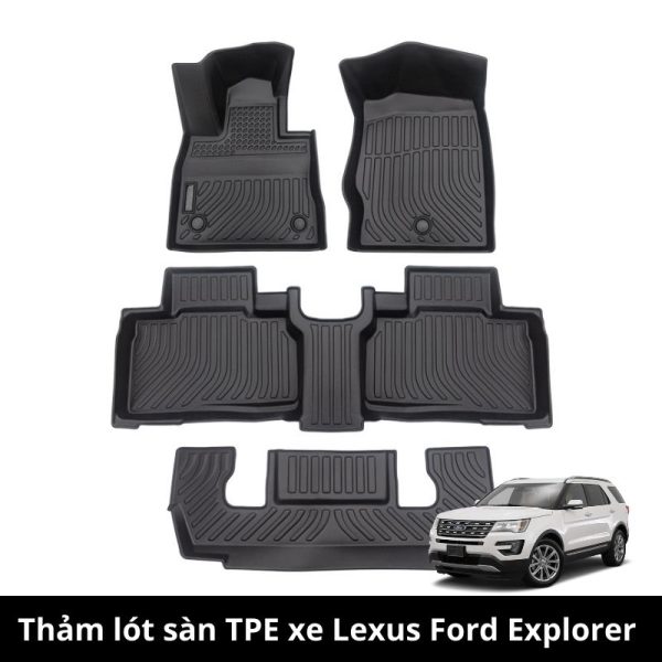 Thảm lót sàn xe Ford Explorer