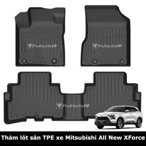 Thảm lót sàn ô tô Mitsubishi XForce chất liệu TPE