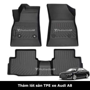 Thảm lót sàn ô tô Audi A8 chất liệu TPE