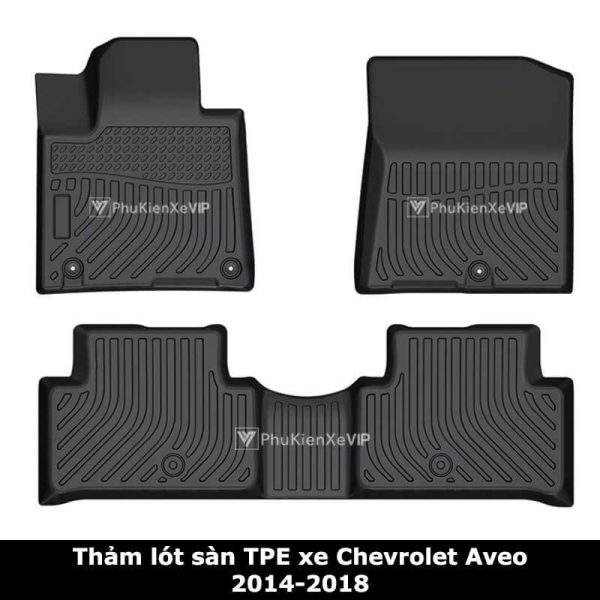 Thảm lót sàn ô tô Chevrolet Aveo dòng 2014-2018