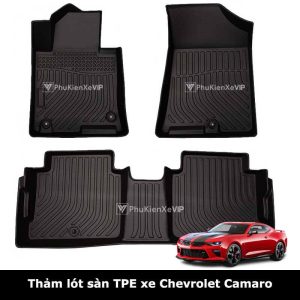 Thảm lót sàn ô tô Chevrolet Camaro chất liệu TPE