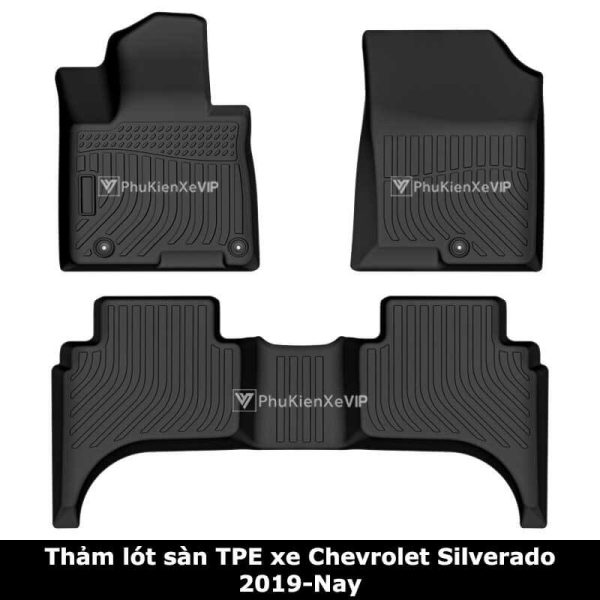 Thảm lót sàn ô tô Chevrolet Silverado dòng 2019-2024