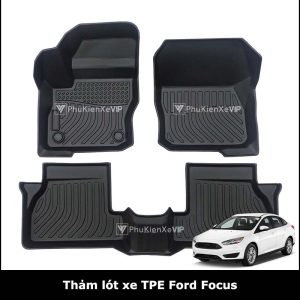 Thảm lót sàn ô tô Ford Focus chất liệu TPE đúc 3D sang trọng