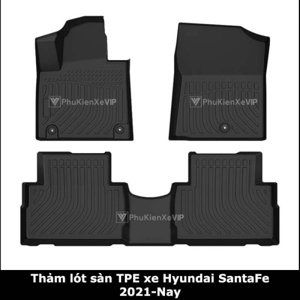 Thảm lót sàn ô tô Hyundai SantaFe 2021-2024