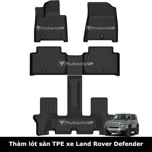 Thảm lót sàn ô tô Land Rover Defender chất liệu TPE