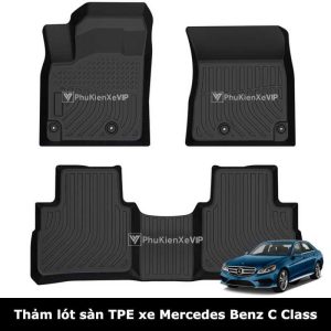 Thảm lót sàn ô tô Mercedes Benz C Class chất liệu TPE