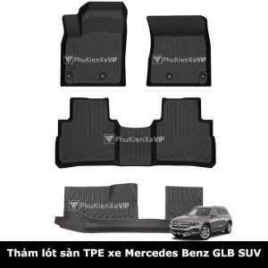 Thảm lót sàn ô tô Mercedes Benz GLB SUV chất liệu TPE