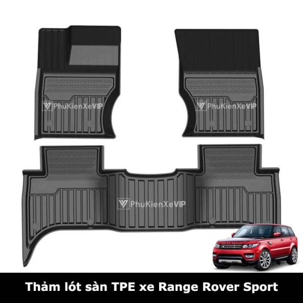 thảm lót sàn ô tô Range Rover Sport chất liệu TPE