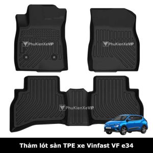 Thảm lót sàn ô tô Vinfast VF e34 chất liệu TPE