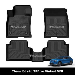 Thảm lót sàn ô tô Vinfast VF8 chất liệu TPE